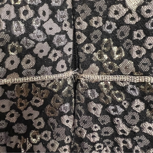 Guess Los Angeles Cocktail Mini Dress Black Gold Leopard Print Size 12 - Picture 10 of 10